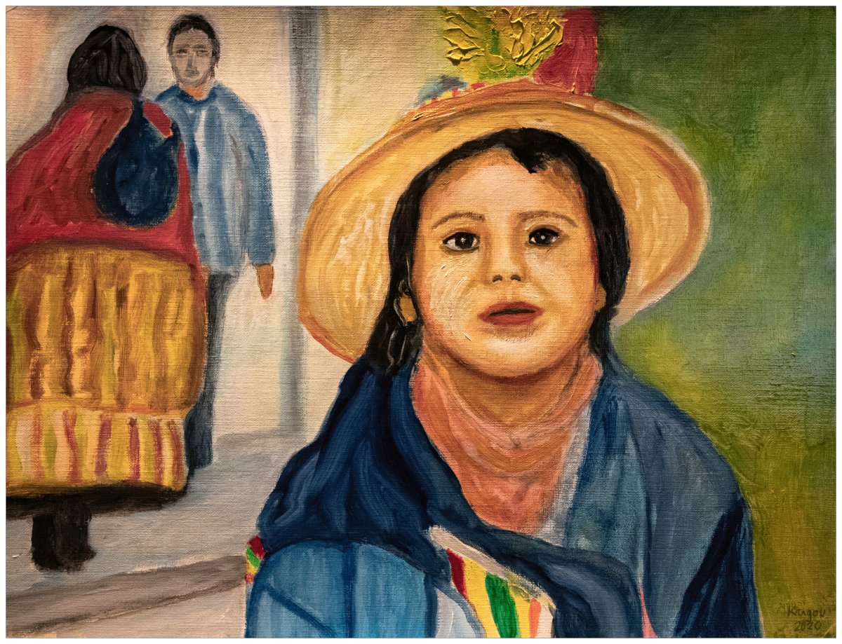 La petite fille bolivienne