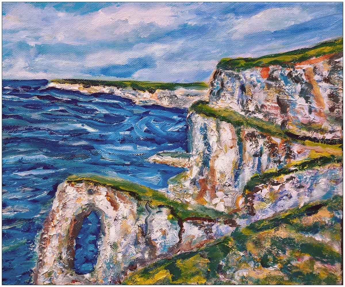 Falaises blanches de Normandie
