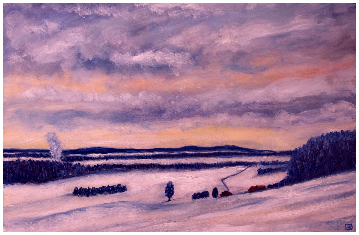  Scène hivernale dans le Seeland