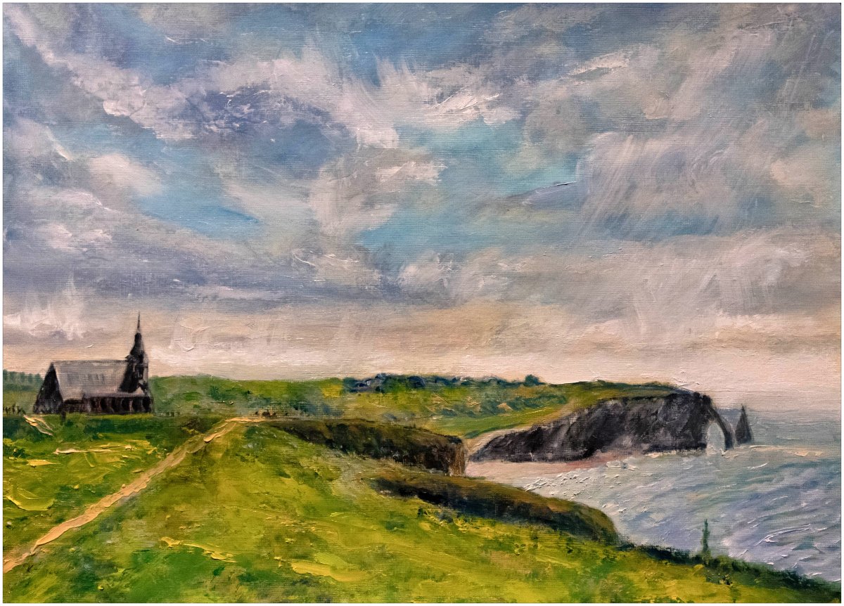 Une journée ensoleillée à Étretat