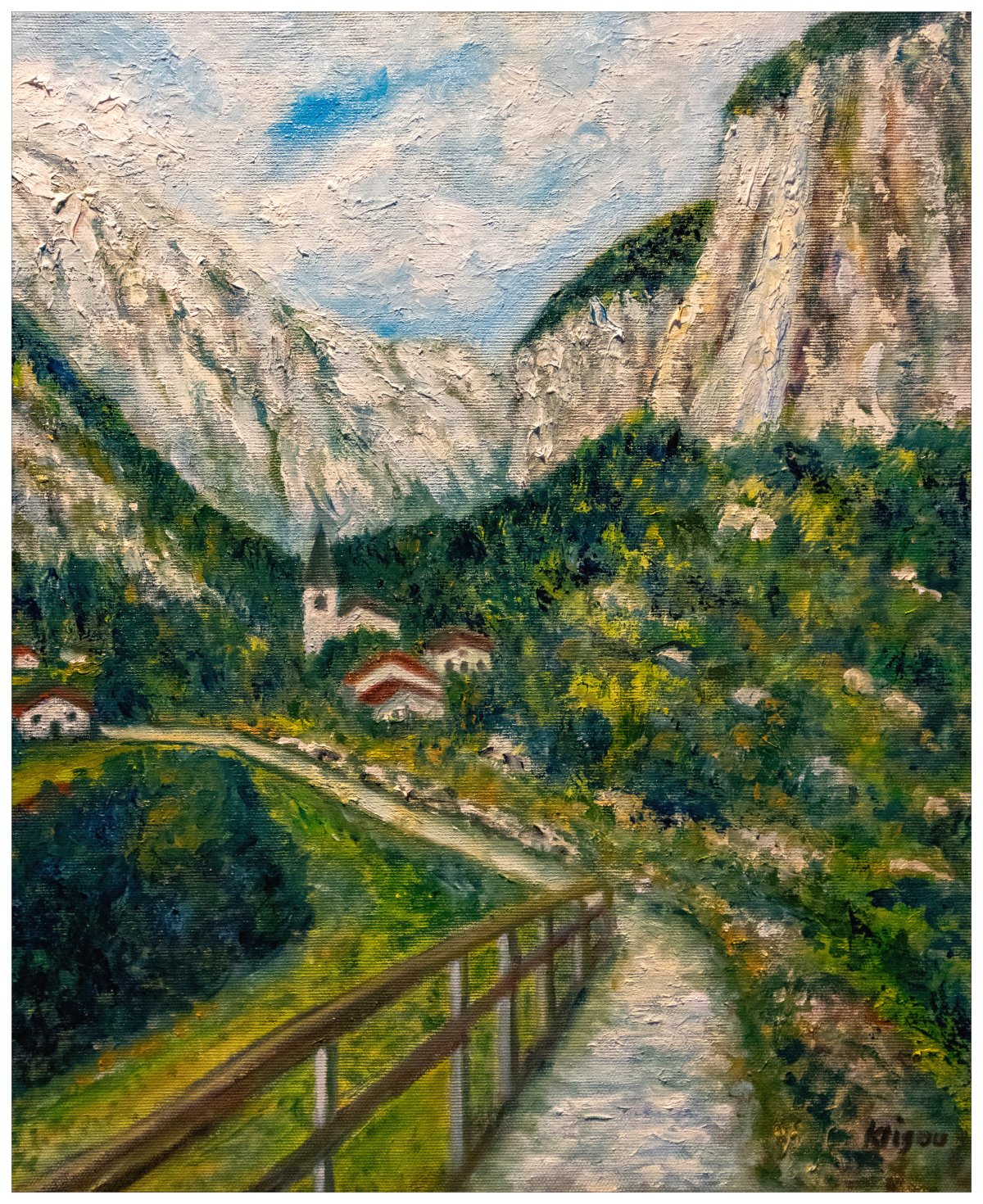 Promenade en montagne 