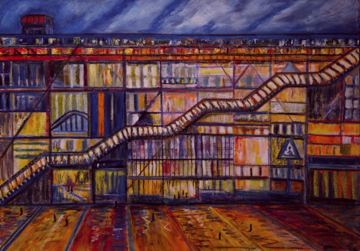 Beaubourg la nuit