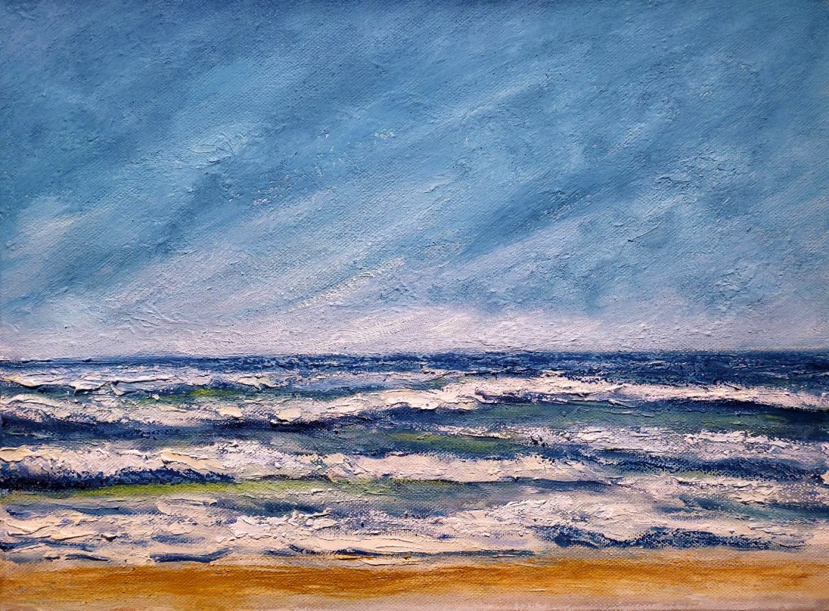 Étude - La mer - Les vagues