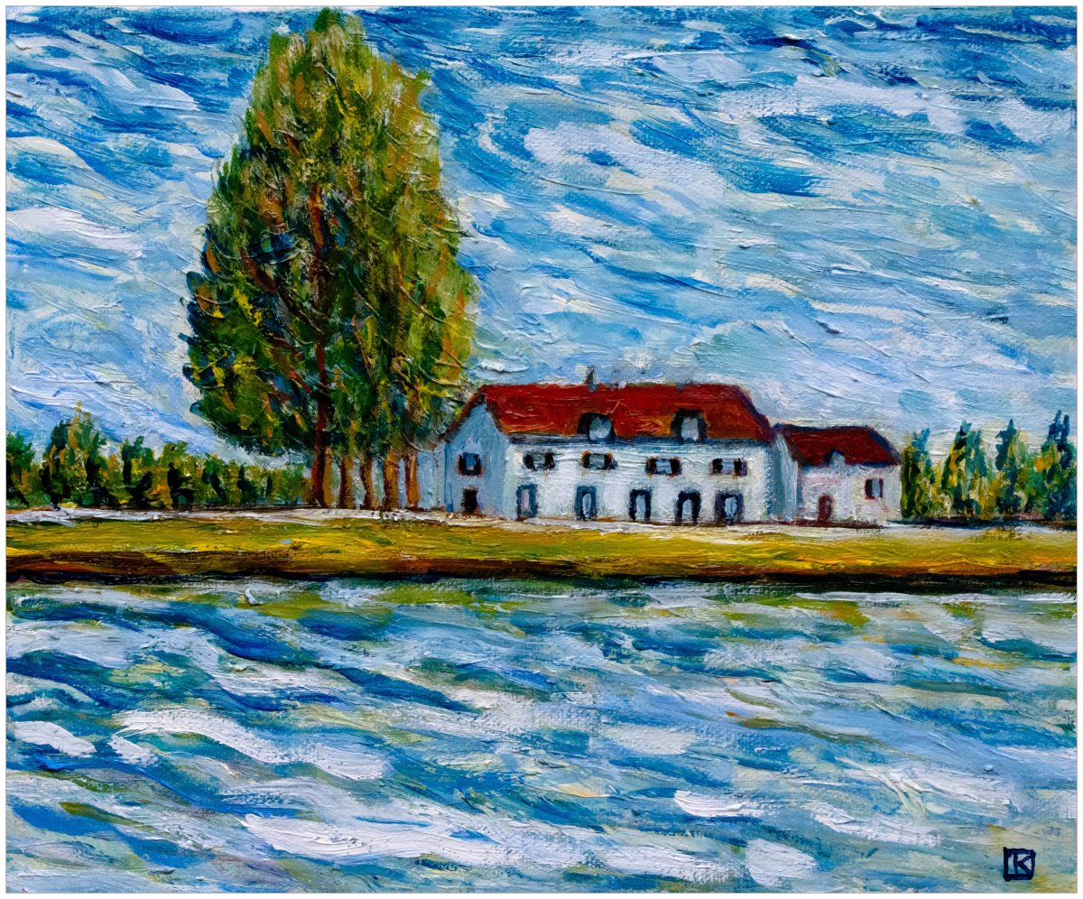 Maison au bord de l'eau