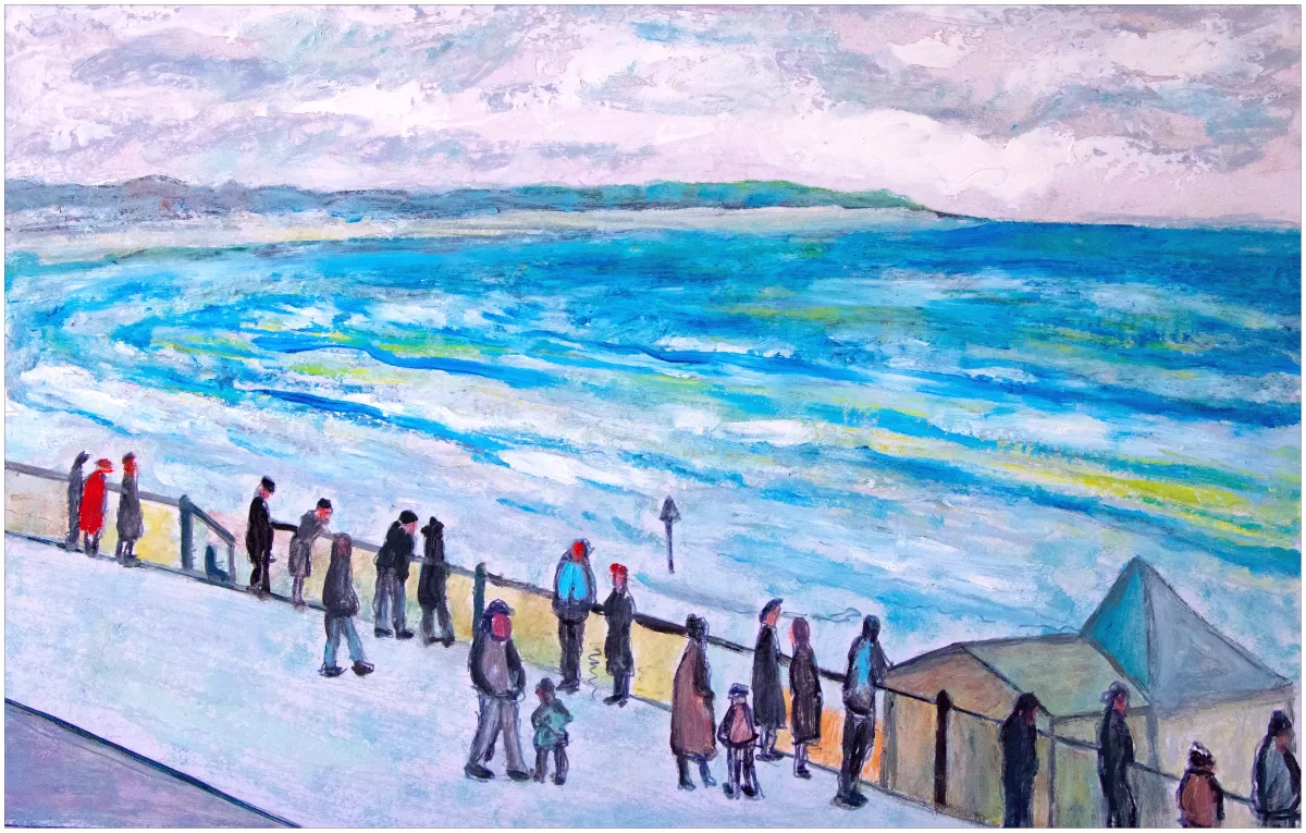À la plage