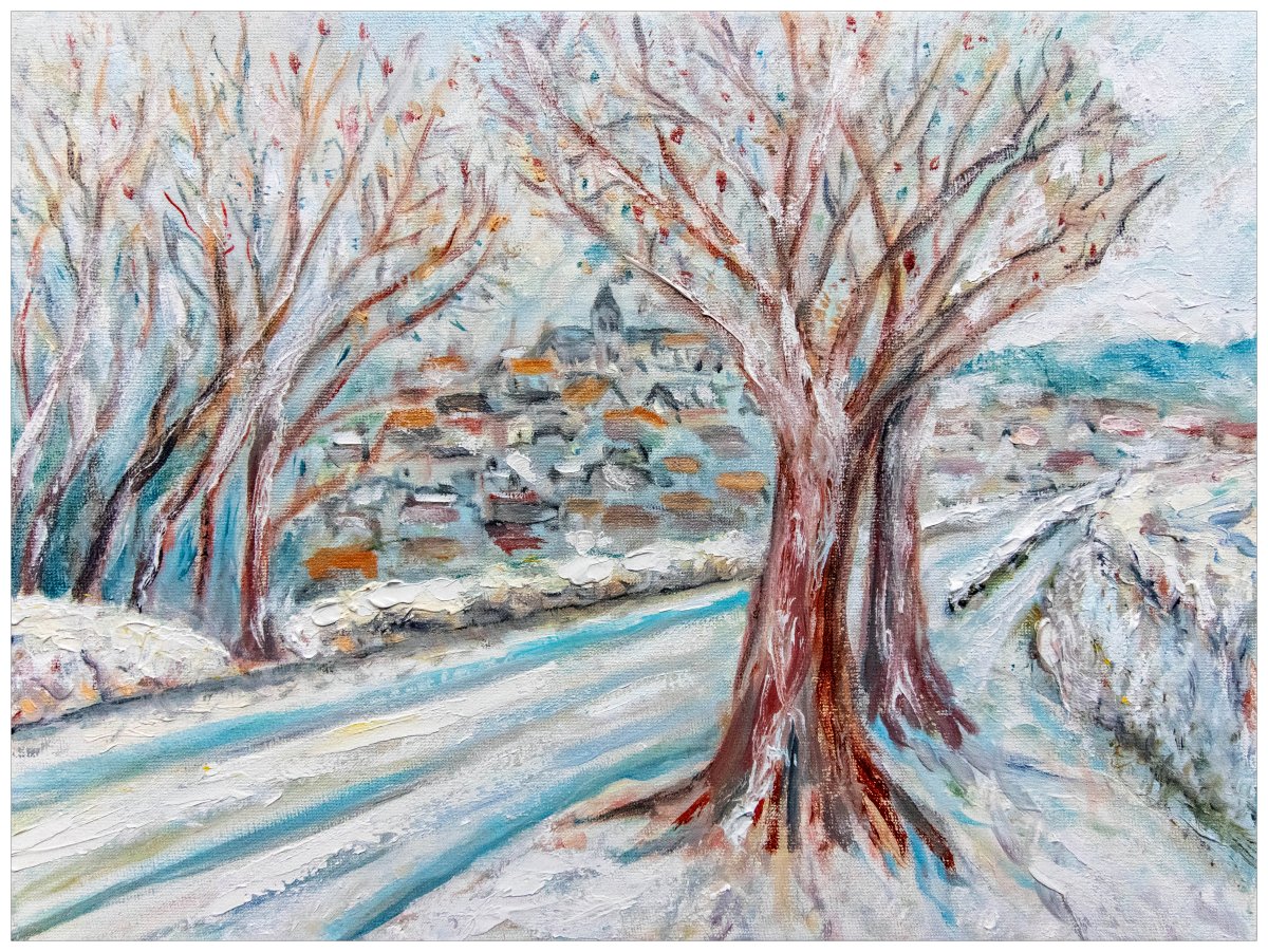 La neige est tombée cette nuit 