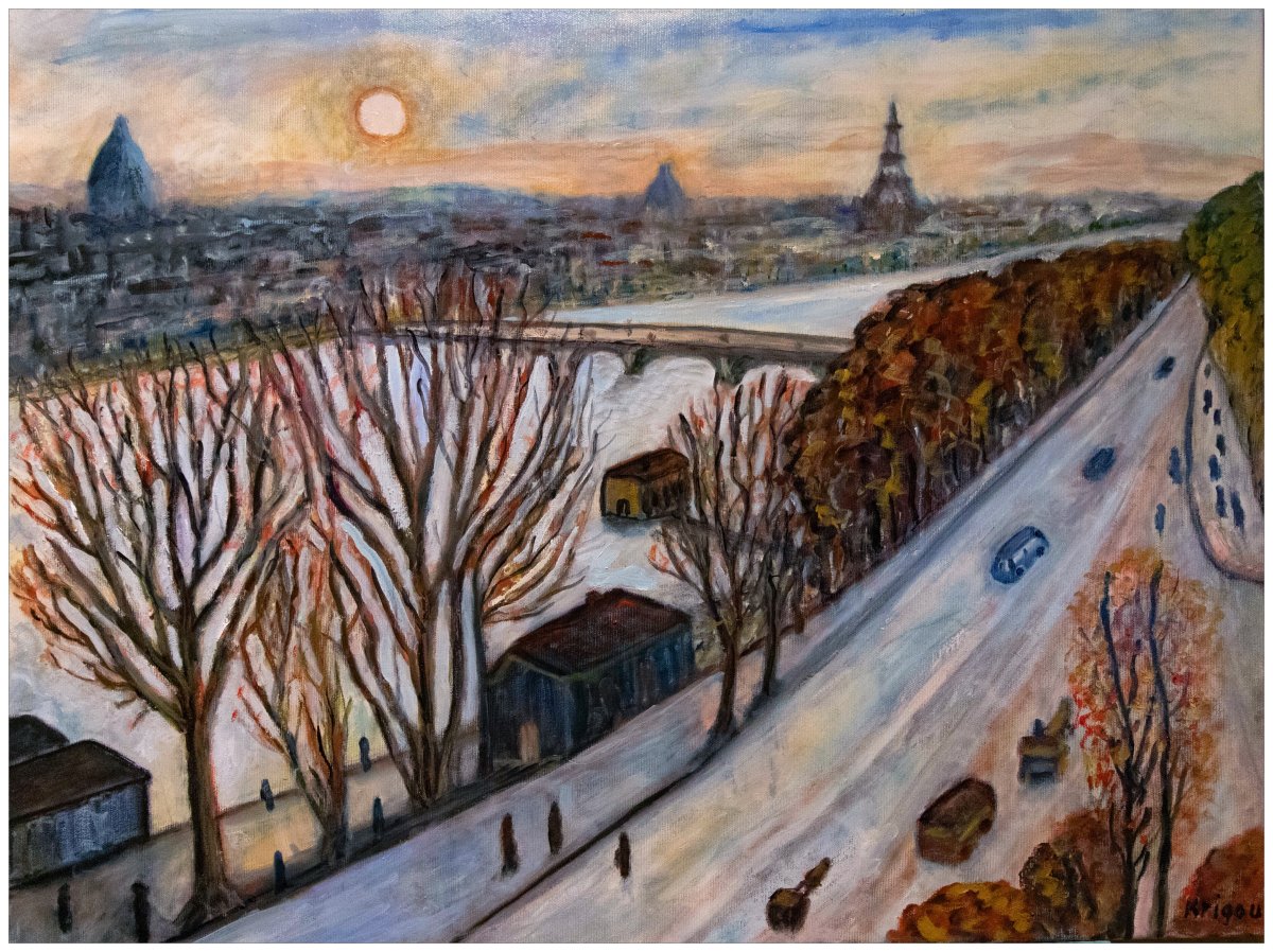 Quais de Seine en automne