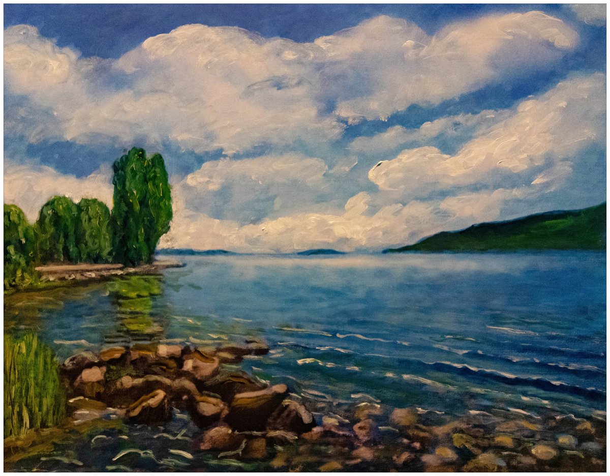 Lac de Bienne - vers Ipsach, aux environs du Cruchon