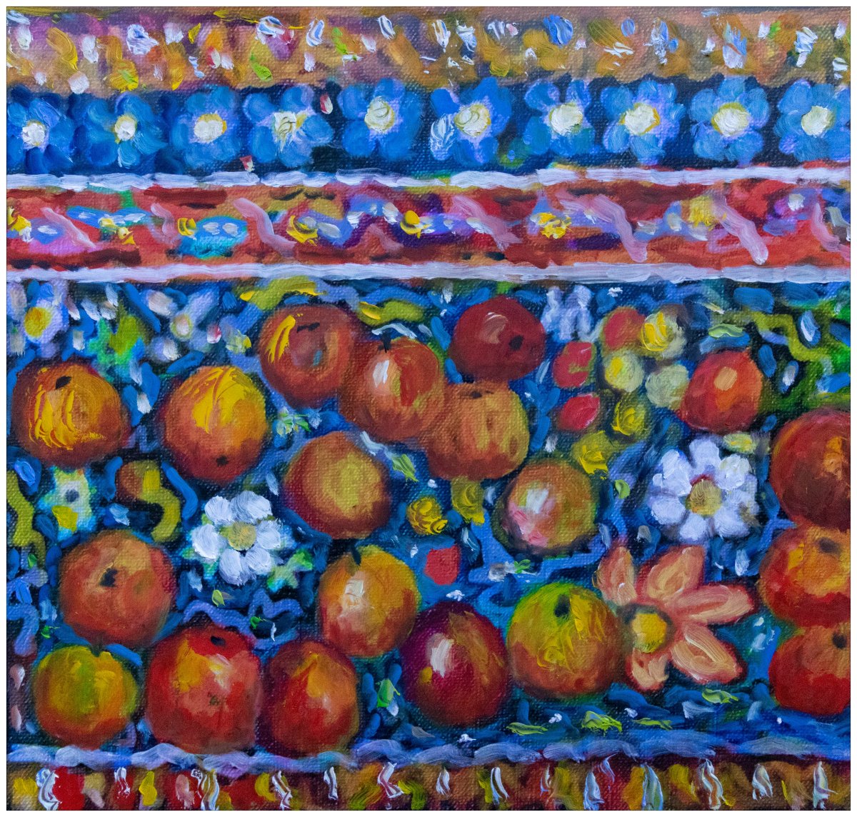 Motifs floraux et fruitiers 