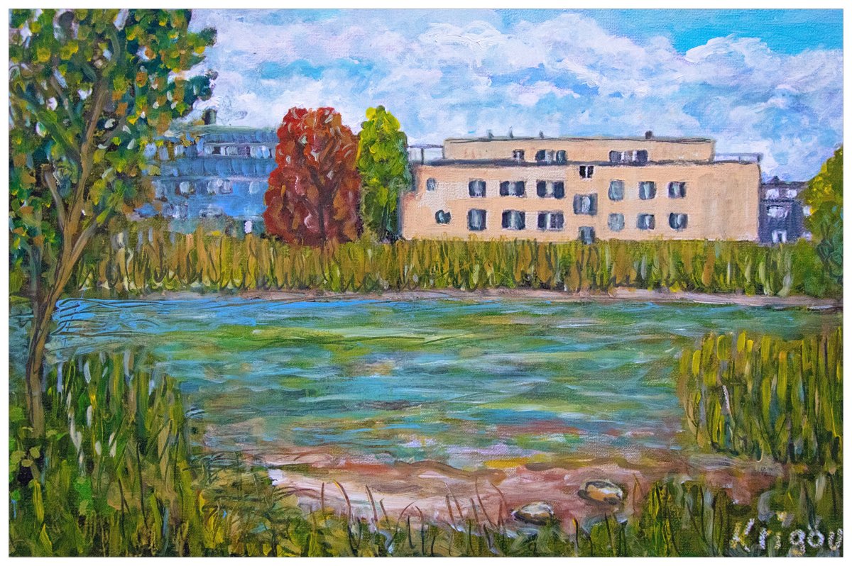 Nidau, bord de Thielle