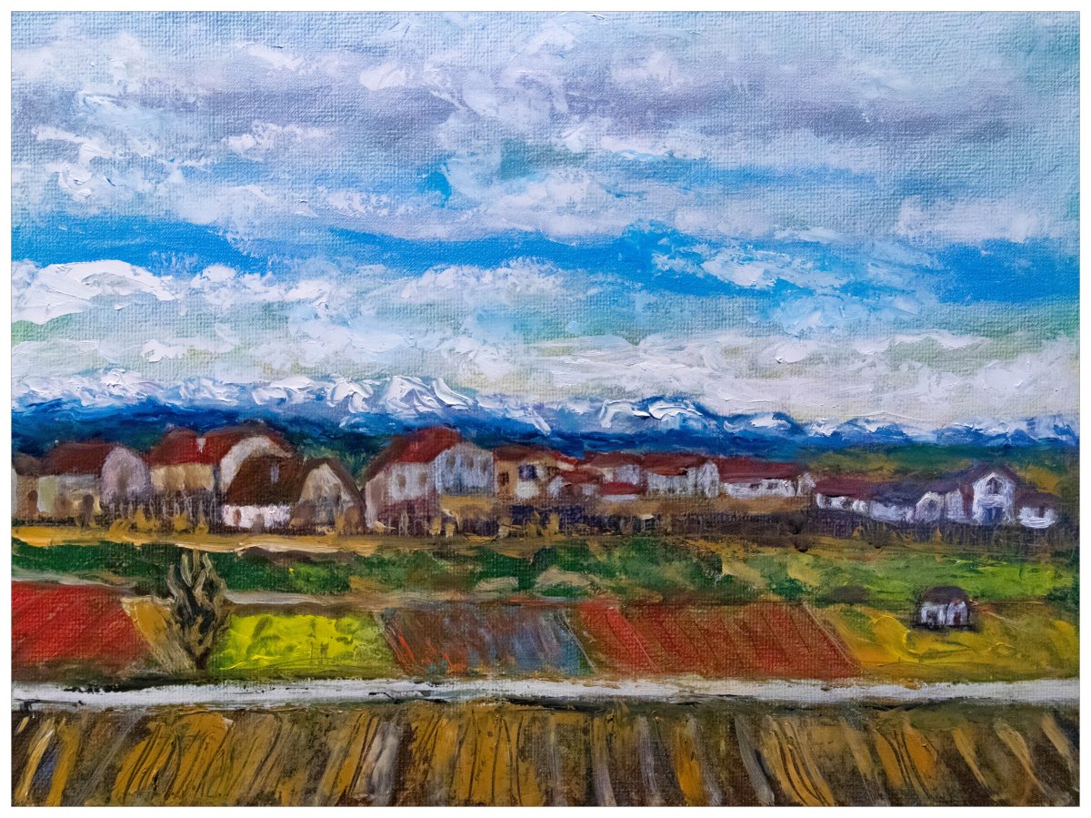 Un village à la campagne 