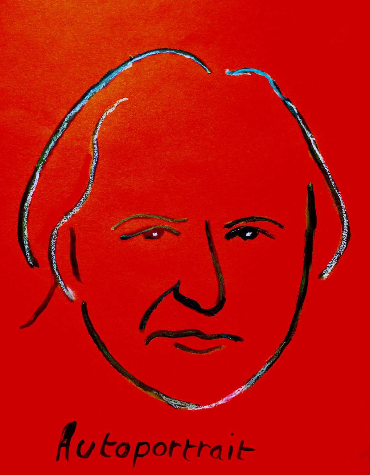 Autoportrait à la Matisse 