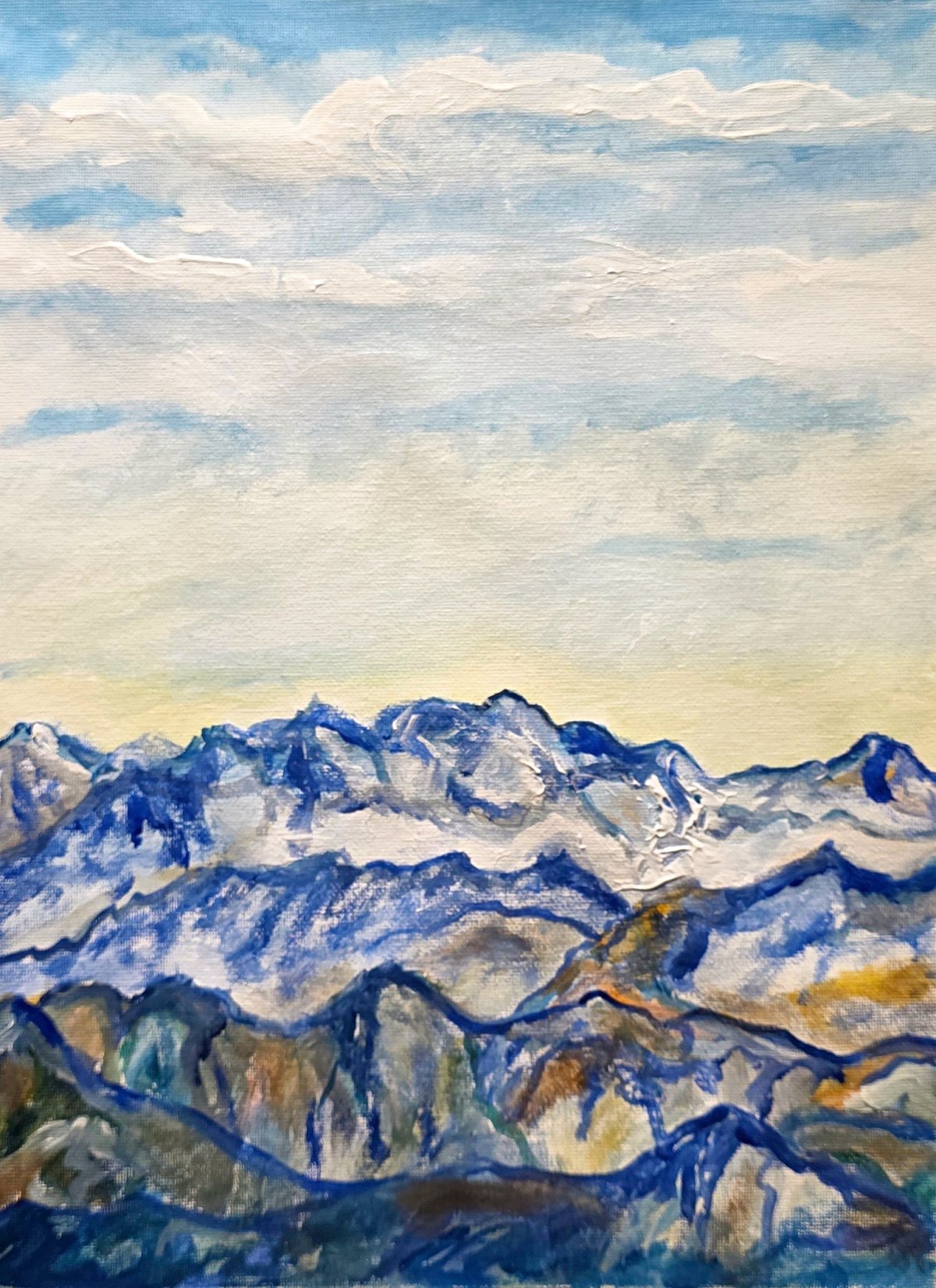 Ciel et montagnes