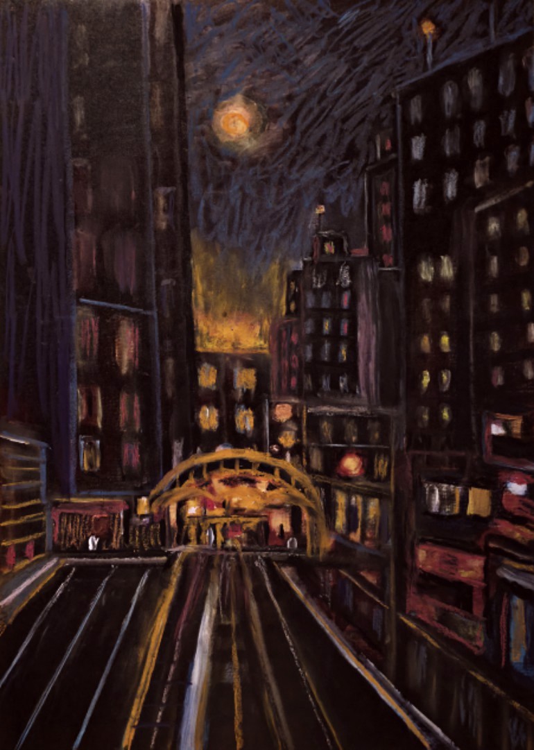 London - Impression fugace de Canary Wharf Station