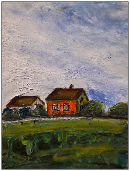 Croquis - La maison rouge