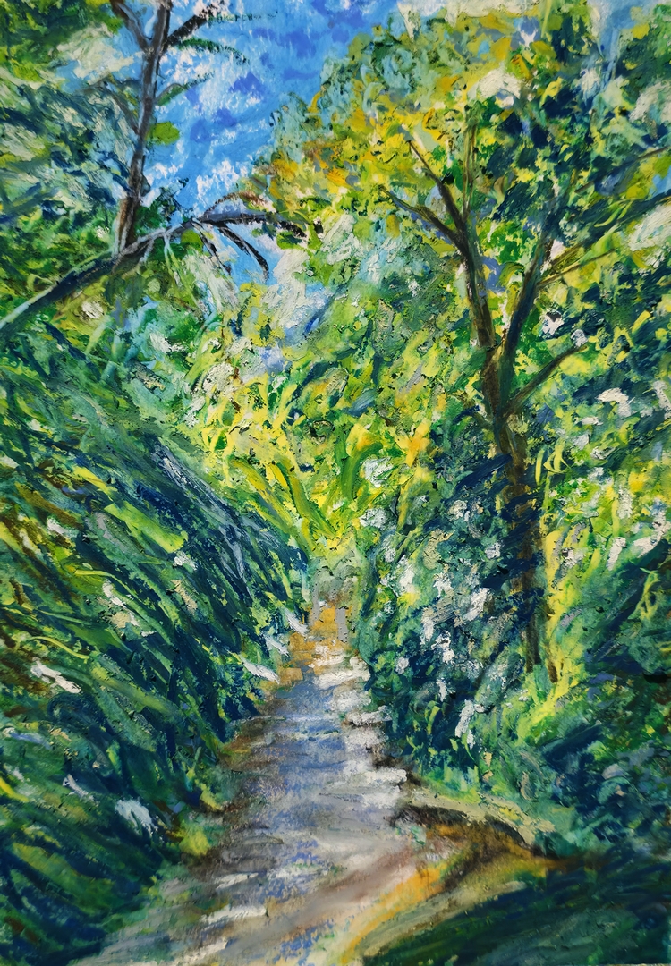 Le chemin dans la forêt