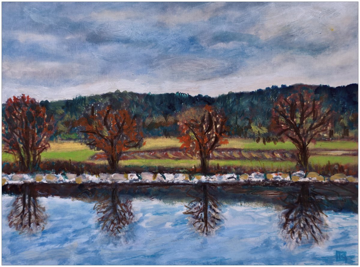 Entre ciel et rivière