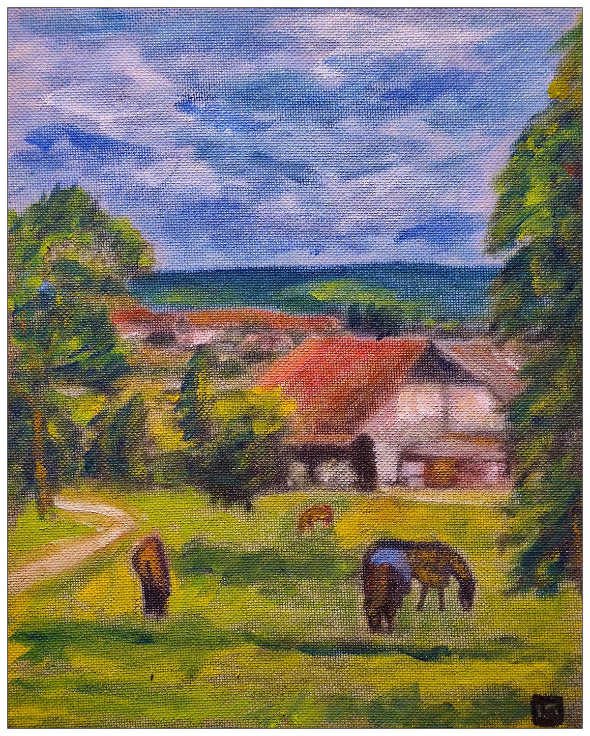 Chevaux à Epsach