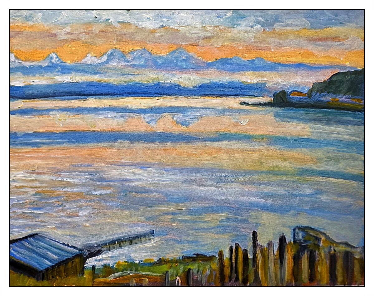 Promenade au bord du lac 