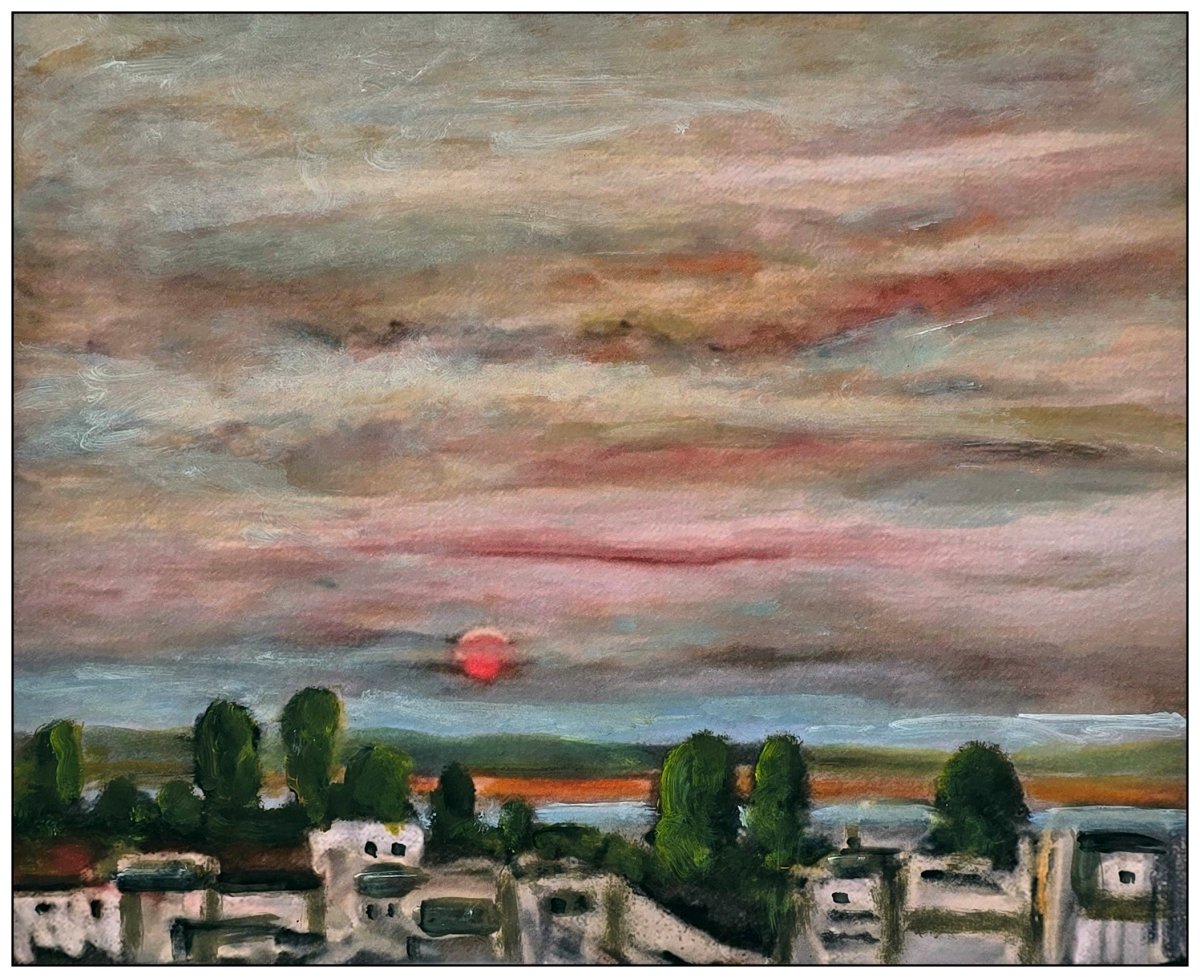 À l'aube