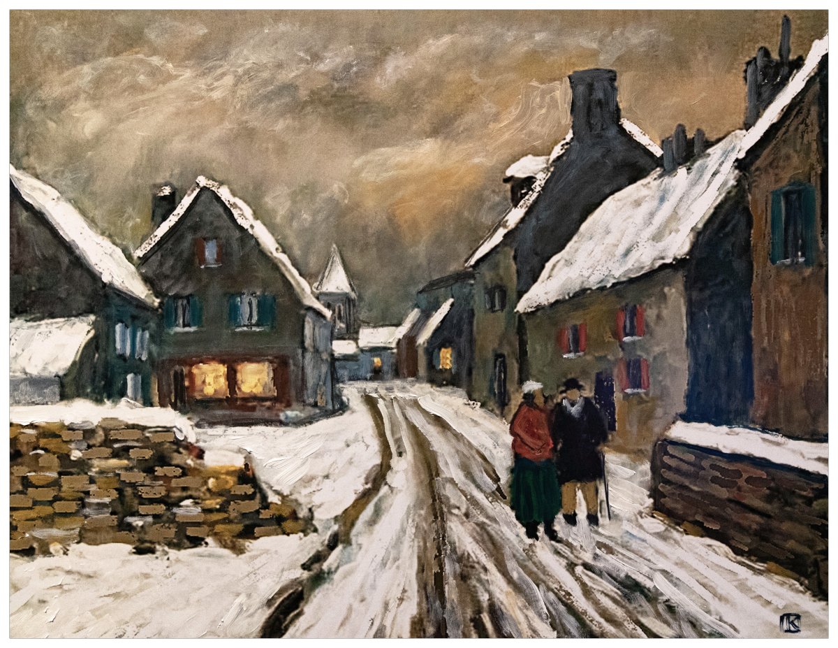 Une soirée en hiver