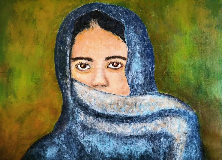 Premier essai à l'acrylique - réf. CS1220