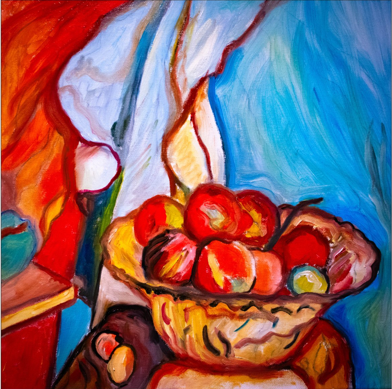 Fruits dans une coupe - réf. CS11924