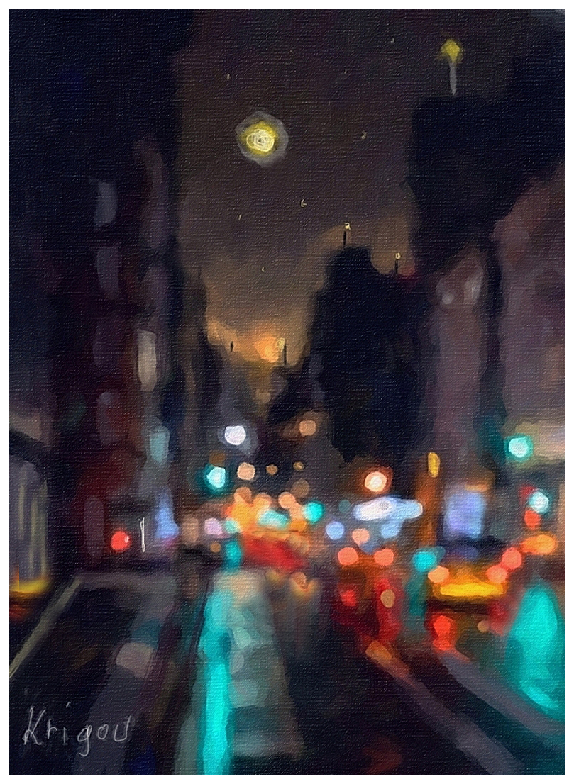 C'est beau une ville la nuit