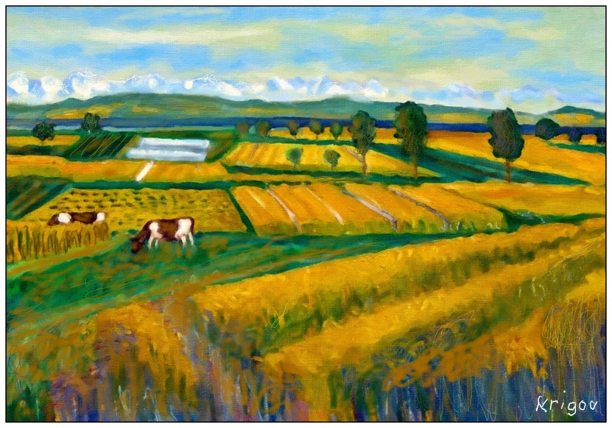 Jour d’été aux champs 