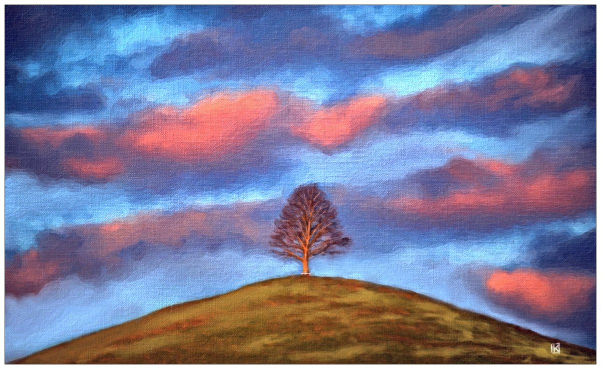 L'arbre sur la colline