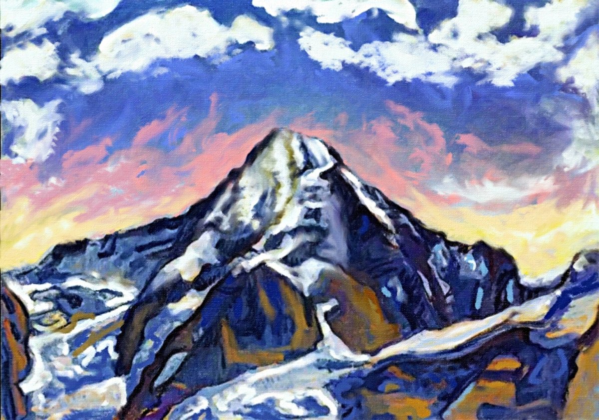 La beauté des cimes - Le Moench