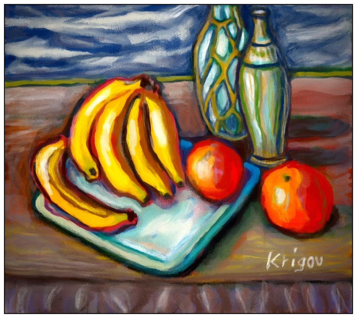 Nature morte avec bananes 