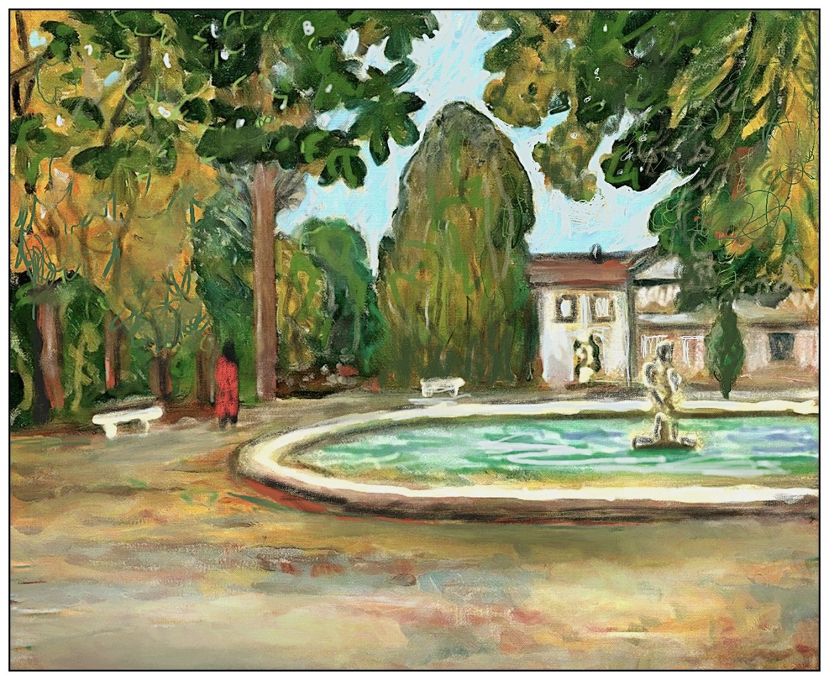 Promenade dans le parc