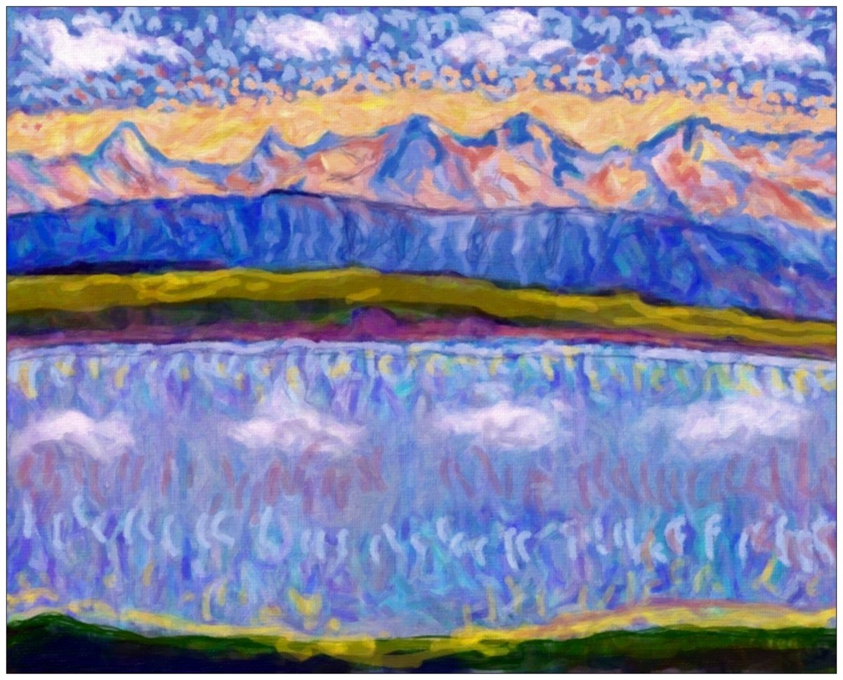 Lac de Bienne et vue sur les Alpes