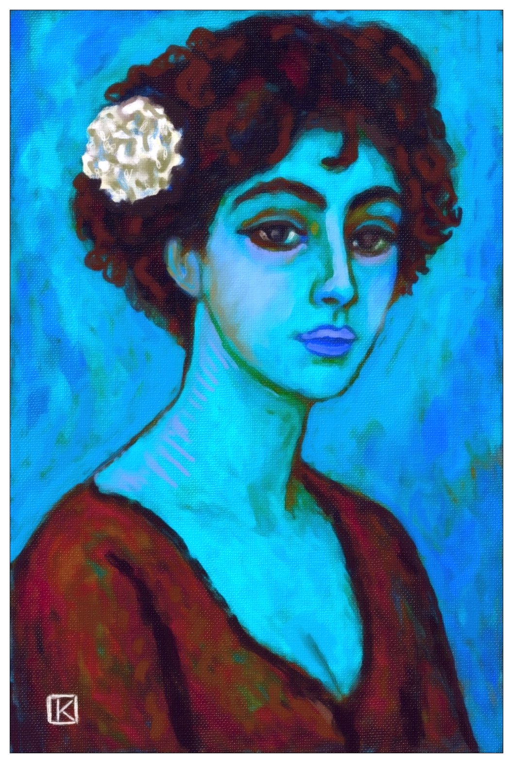 Le bleu dans la peau 