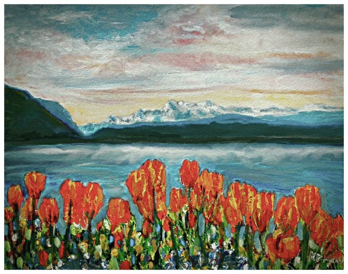 Symphonie de tulipes à Montreux