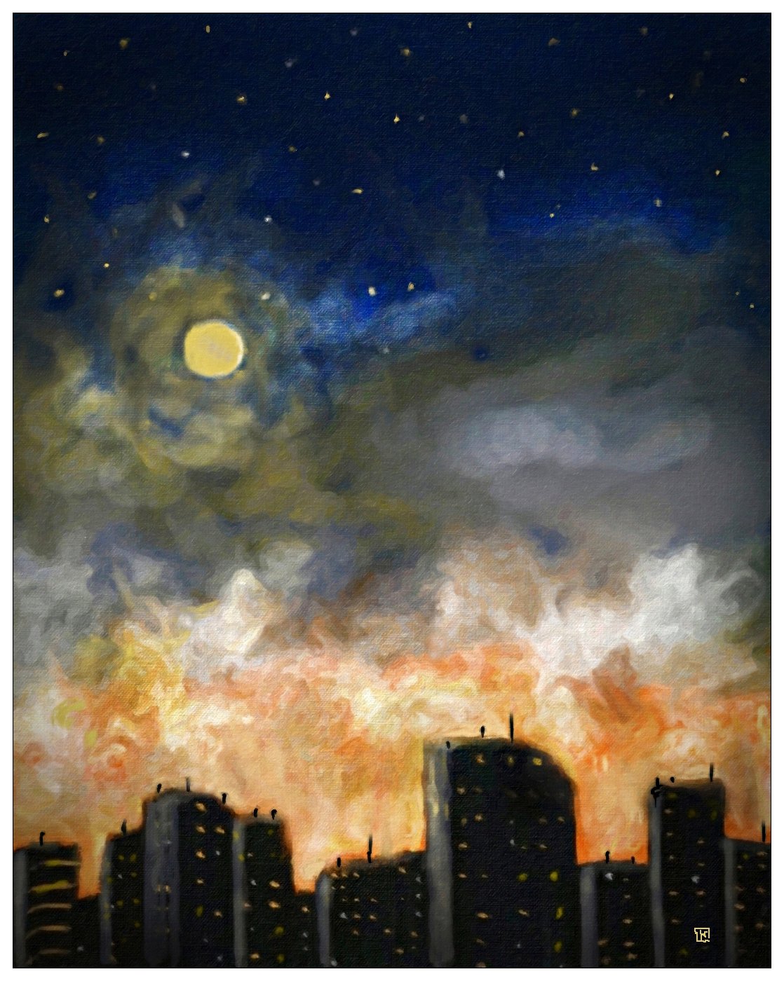 La ville sous les bombes