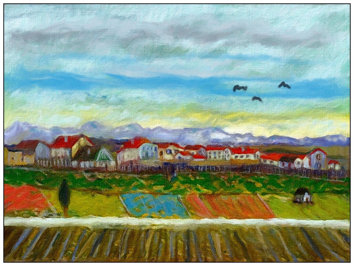 Un village à la campagne