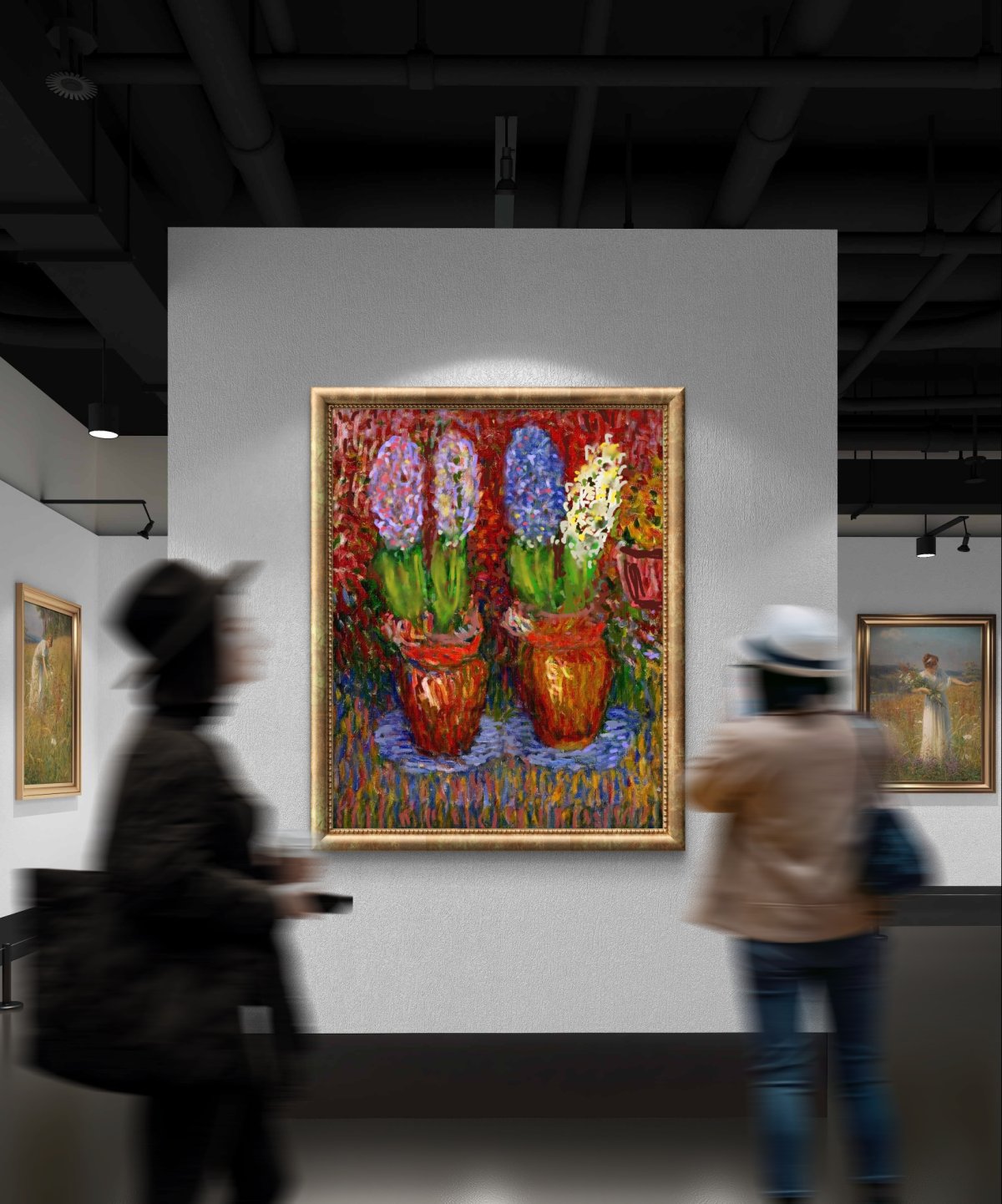 Les hyacinthes - réf. CS12625DP