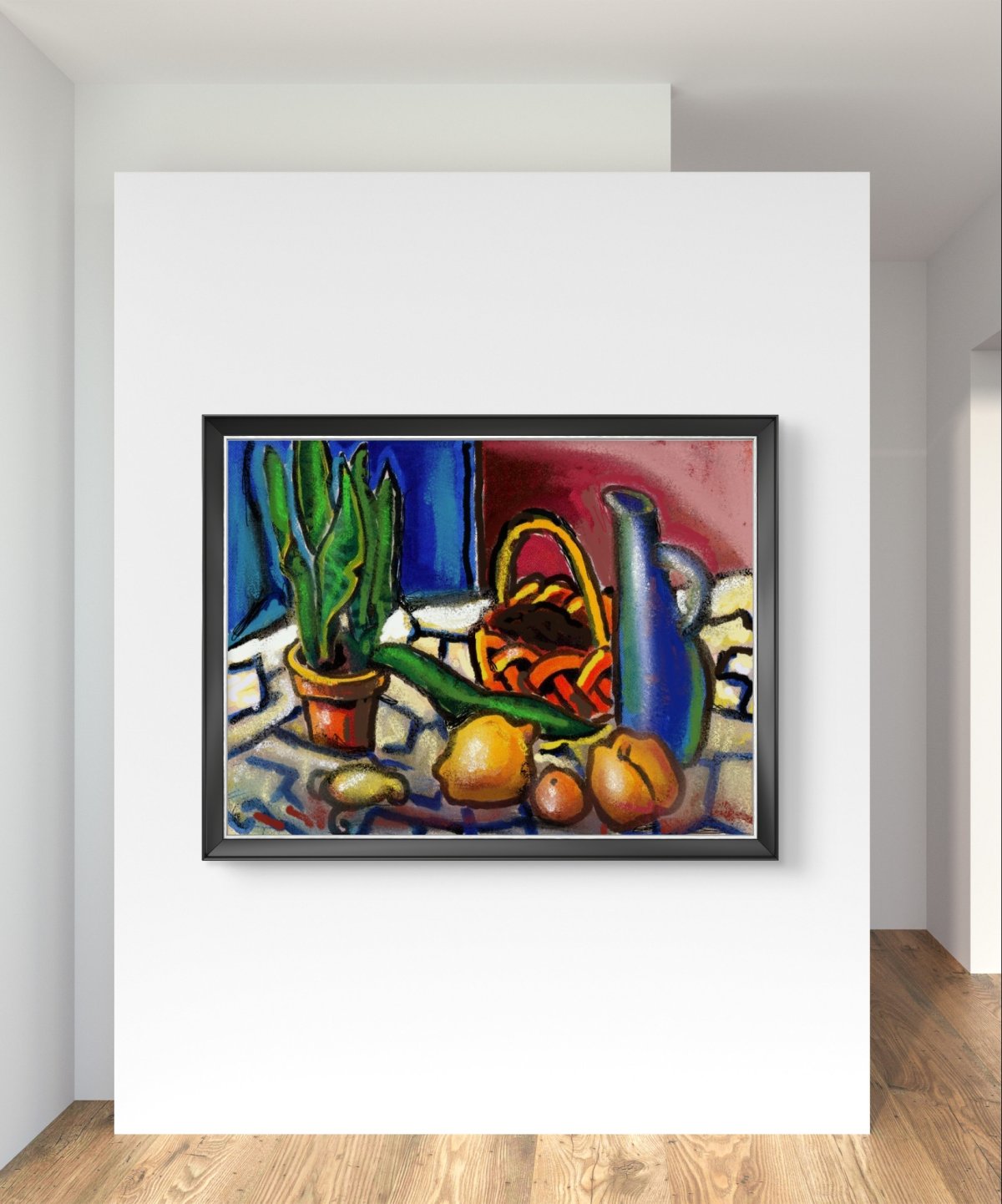 Nature morte en style ligne claire - réf. CS14725DP