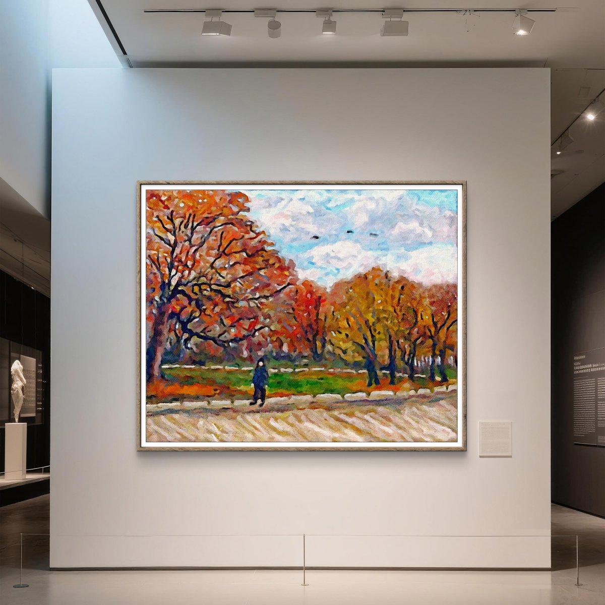 Promenade d'automne - Digital Painting - réf. CS25325DP