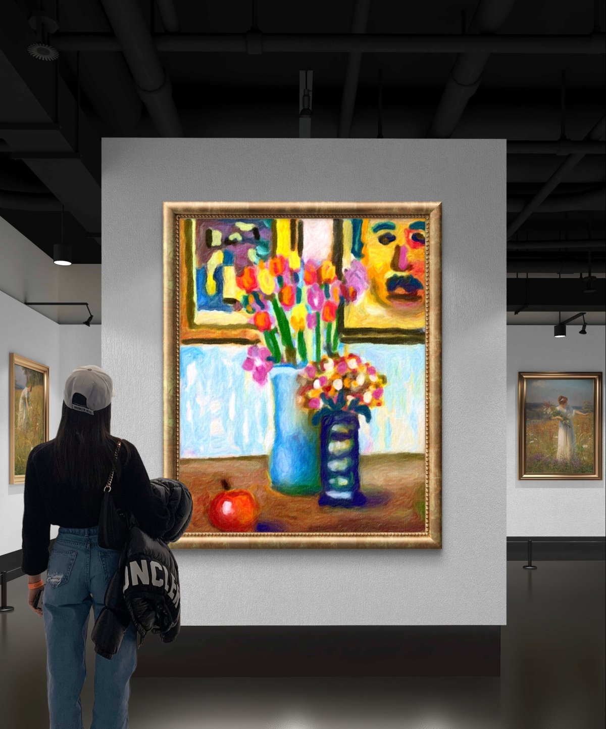 Vases, mémoire et autoportrait - réf. CS12825DP