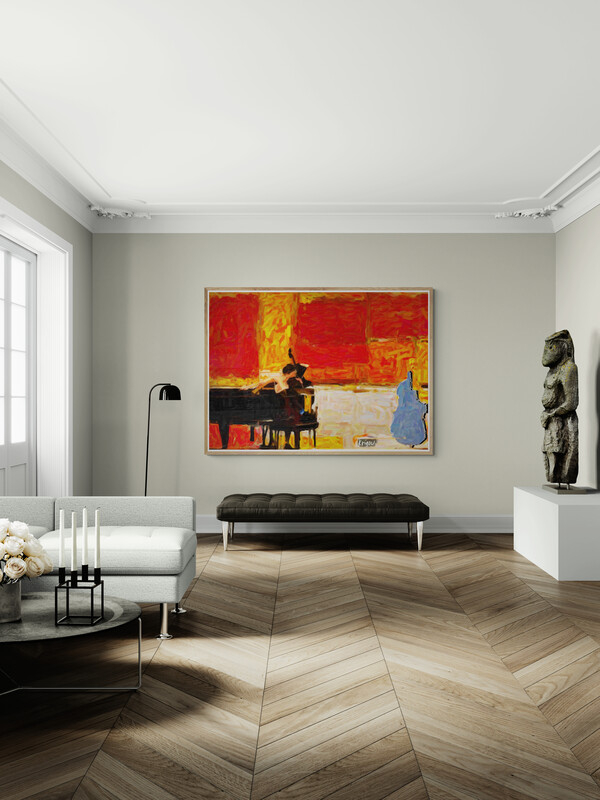 La violoncelliste et son étui