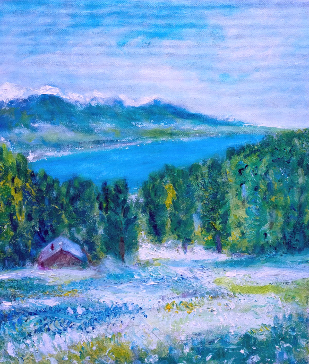 La neige de Mai