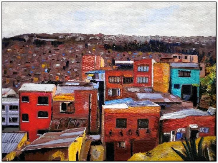 En montant à l'Alto