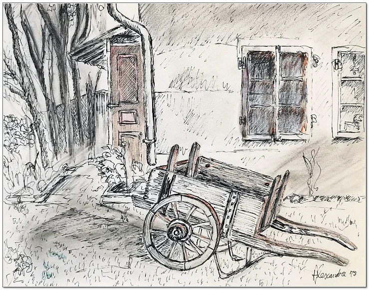 Derrière l'Alexandre