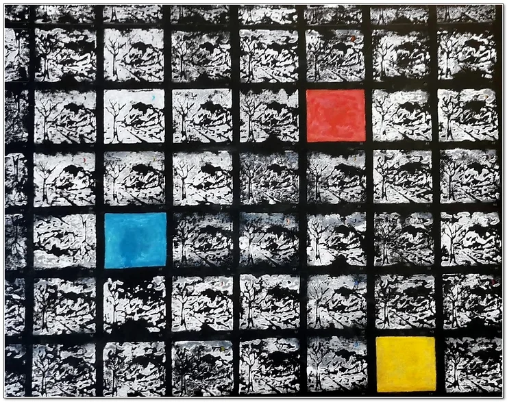 Clin d'oeil à Mondrian