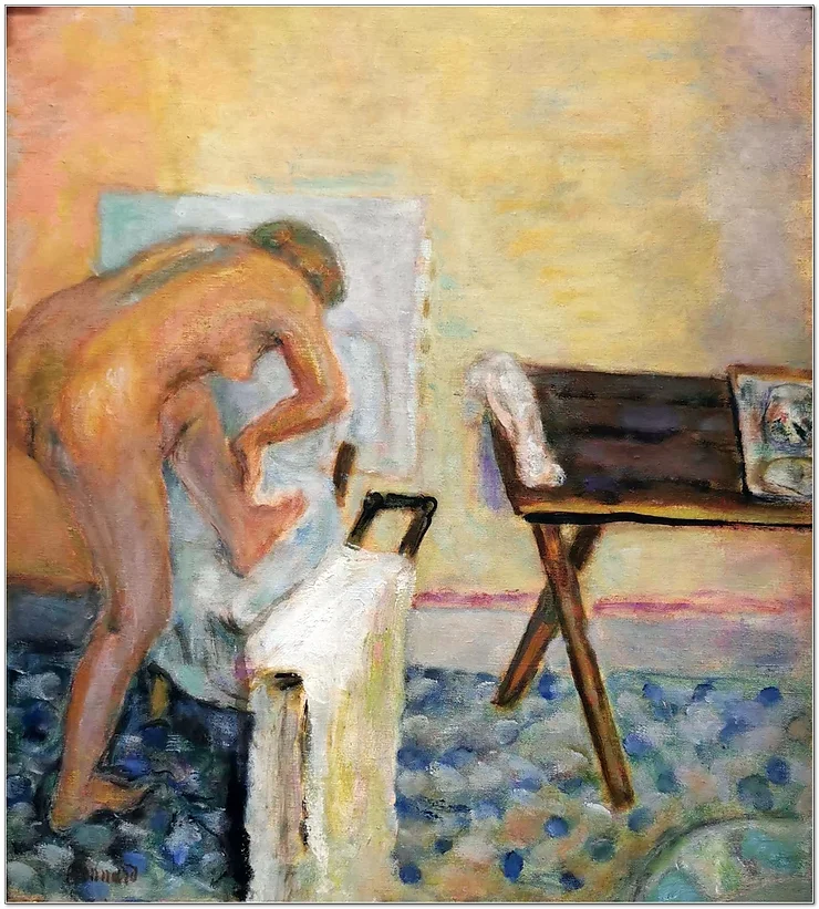Pierre Bonnard - Petit nu penché 1916