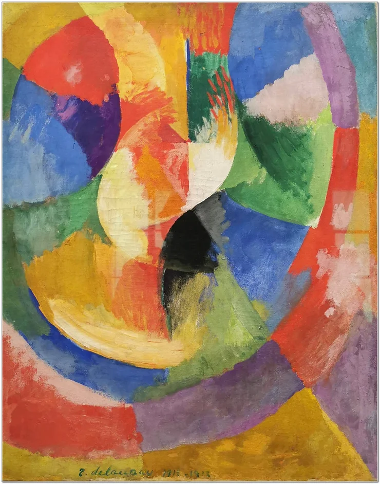 Robert Delaunay - Formes circulaires, soleil no 3 - 1912