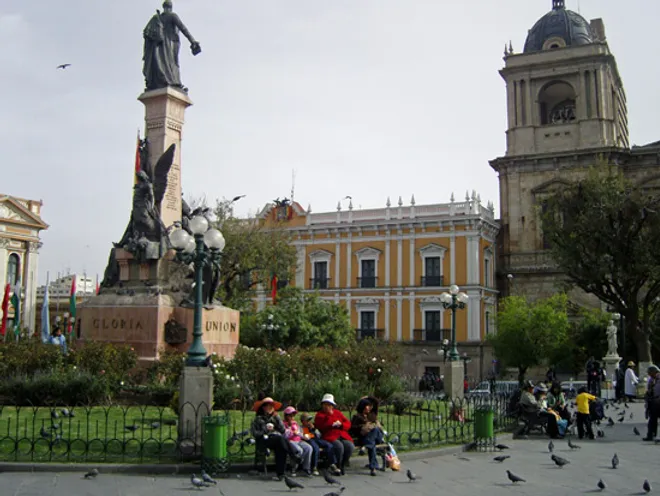 Plaza Murillo - Palacio del Gobierno